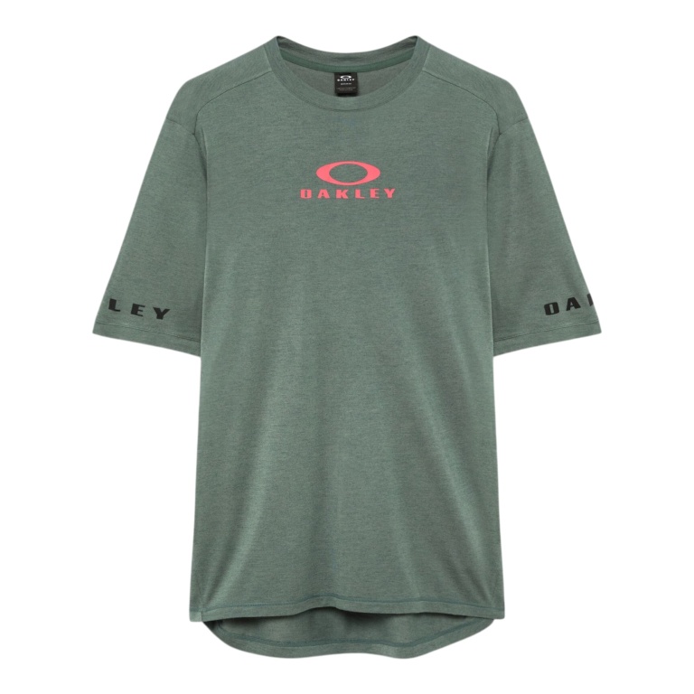 Oakley Free Ride RC SS Jersey (MTB Trail) aviator green men's cycling jersey